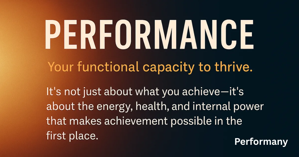 Performance - Performany.com